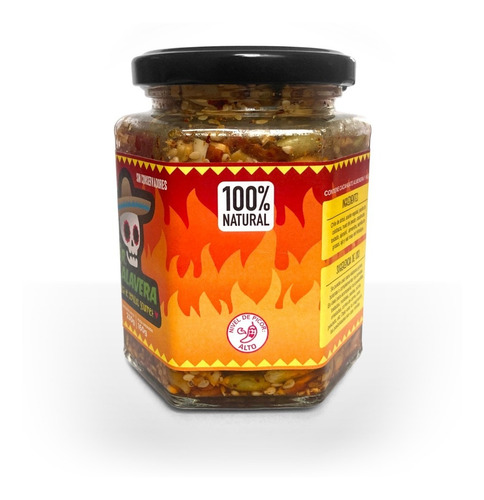 Salsa Gourmet De Semillas Sr Calavera 230g Picor Alto