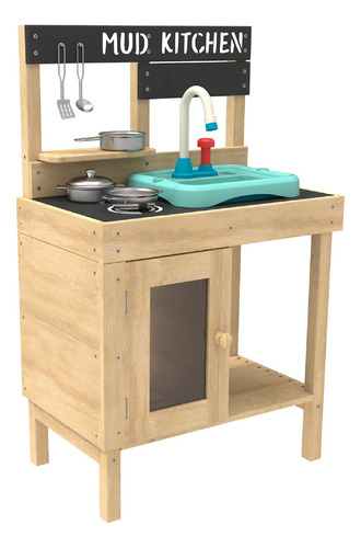 Tp Toys Splash & Play Happy Chef - Barro De Madera Para Coci