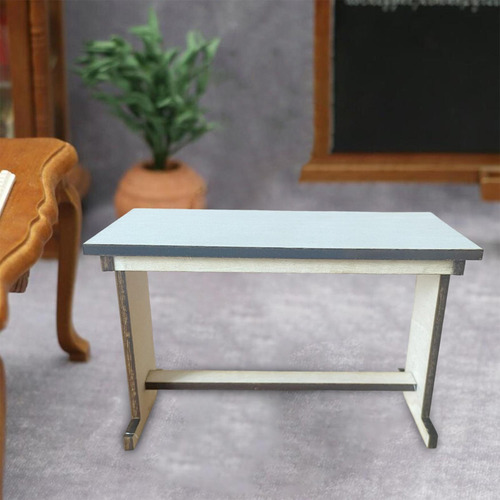 1:12 Modelo De Muebles De Escritorio De Madera Para