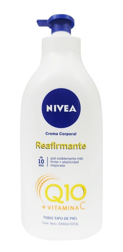 Crema Corporal Nivea Q10 Plus Reafirmante Vitamina C 1000ml