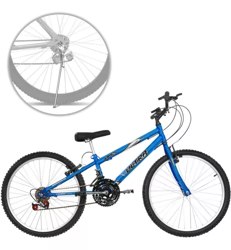 Bicicleta Aro 20 Pro Tork Ultra Freio V Break Preto Fosco Cor