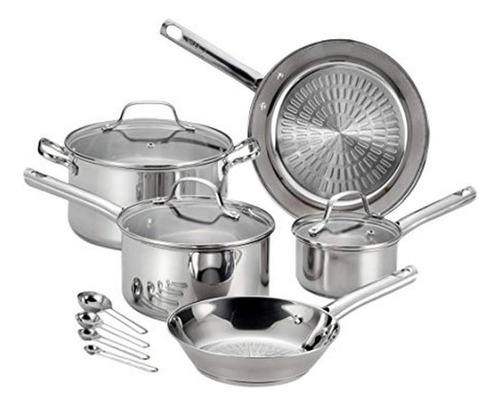 T-fal Performa Juego De Utensilios De Cocina De Acero Inoxid