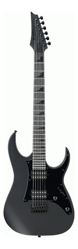 Guitarra elétrica Ibanez RG GIO GRGR131EX de  choupo black flat com diapasão de amaranto
