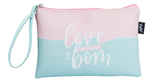 Imagem 2 de 3 de Necessaire - Leve Só O Que É Bom Zíper Uatt? Feminino