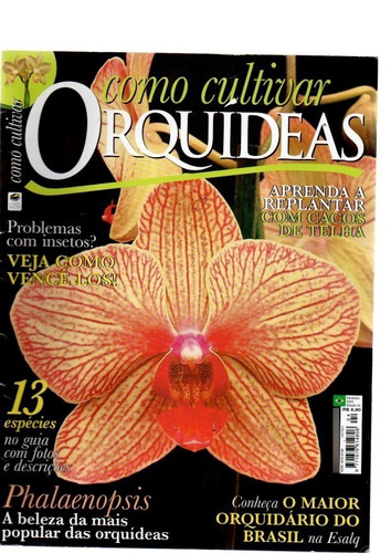 Revista Como Cultivar Orquideas 5 Revistas (7835 ) | Parcelamento sem juros