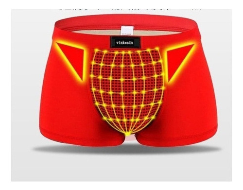 Magnetoterapia Imanes Calzoncillos Boxer Hombre Trusa