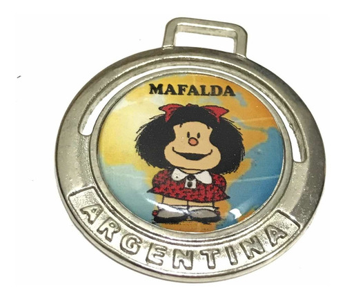 Imagen 4 de 8 de Medallas Para Hacer Llaveros De Mafalda. Pack X 5u