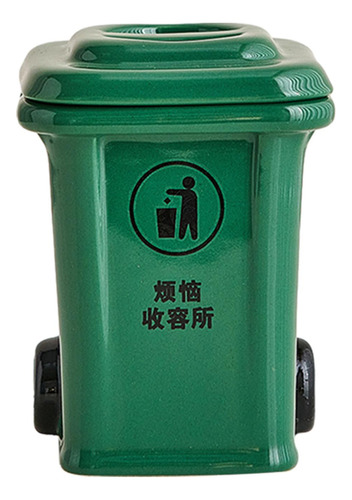 Bandeja De Cinzas Decorativa Para Recipiente Em Forma Verde