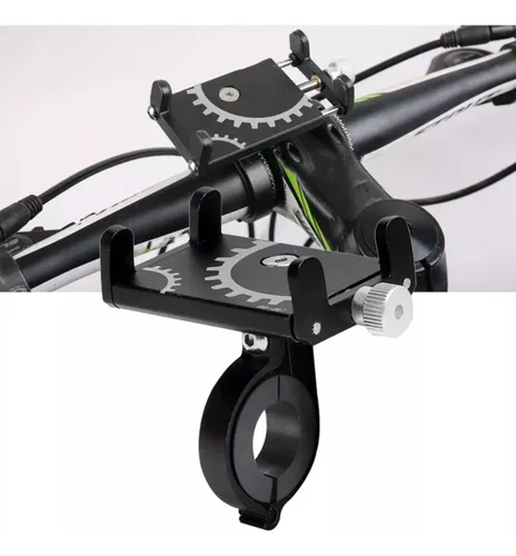 Portacelular Soporte Metálico Teléfono Bicicleta / Moto 360°
