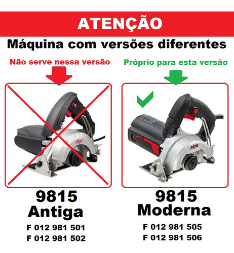 Induzido 110V Para Serra Mármore Skil 9815 Moderna