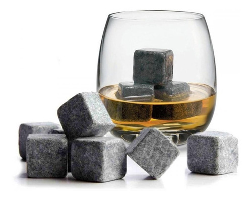 Imagen 1 de 7 de Piedras Para Enfriar Whiskey