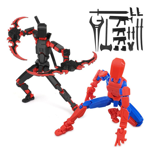 2piezas T13 Figura De Acción, Montaje Completado Dummy 13