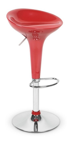 Silla De Bar Ajustable Verona Roja