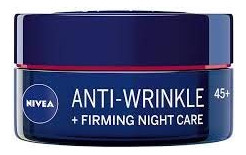 Nivea Crema Facial Antiarrugas + Reafirmante 45+ Con Aceite.