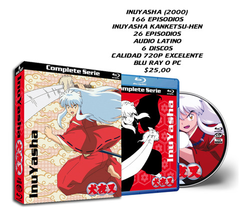 Anime Inuyasha Hd 720p Completo Latino