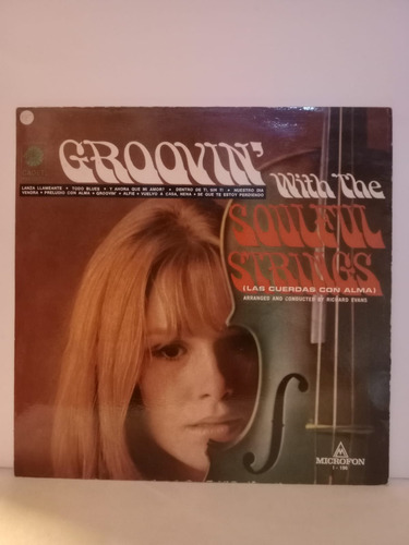 Varios- Groovin With The Soulful Strings- Lp, Argentina