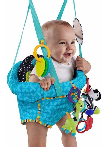 Gimnasio Brincolin Bebe Jumper Bright Starts Juguetes Azul