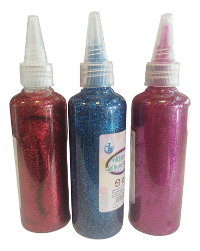 Cascola Cola Con Glitter 120ml  X 2 Und 