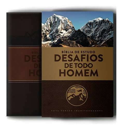 Biblia Desafios De Todo Homem Marrom - Mundo Cristao