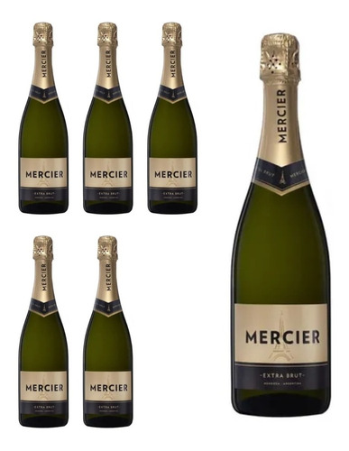 Champagne Mercier Extra Brut X 750cc. Caja De 6 Botellas