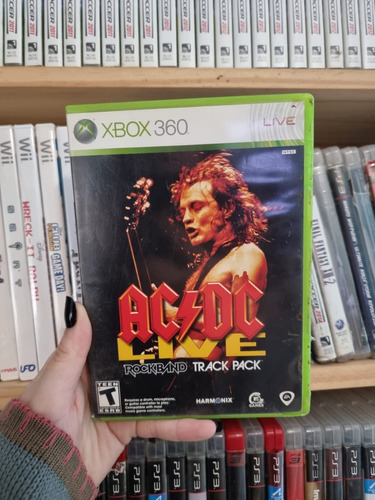 Ac/dc Live: Rock Band Track Pack Xbox 360 Usado