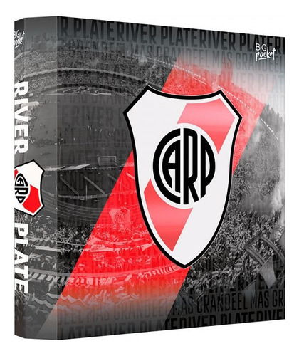 Carpeta Escolar N°3  X 40 Mm Boca Juniors Prr