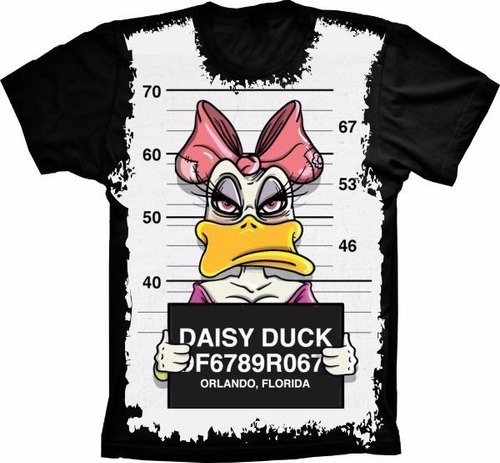 Camiseta Swag Daisy Tatoo Thug Life Estilo Obey Knulu
