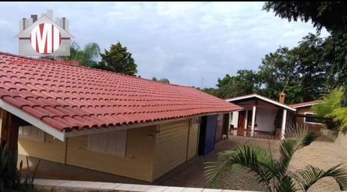 Imagem 25 de 30 de Linda Chácara Em Condomínio, Com 3 Quartos, Piscina, Lugar Arborizado, À Venda, 1755 M² Por R$ 650.000 - Recanto Do Bosque - Socorro/sp - Ch0988