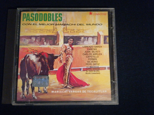 Mariachi Vargas De Tecalitlán Cd Pasodobles Vol.3 Rca Bmg