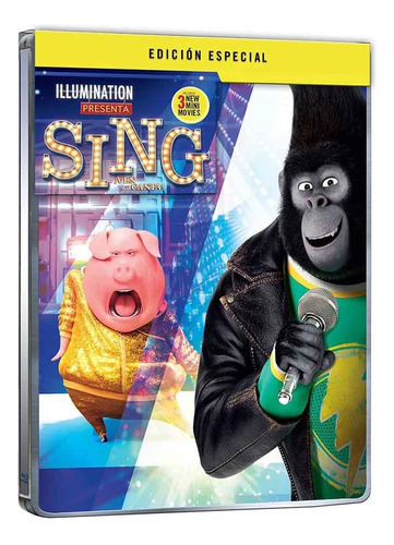 Sing Ven Y Canta Steelbook Edición Especial Bluray