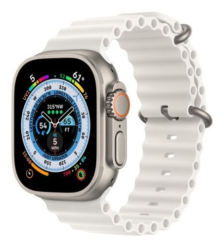 Apple Watch Ultra 49mm A2684 Aluminio White Ocean Band 4g
