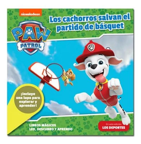 Los Cachorros Salvan El Partido Paw Patrol Libro Mágico