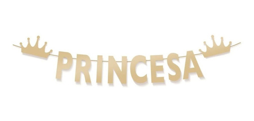 Princesa Faixa Decorativa Festa Aniversario