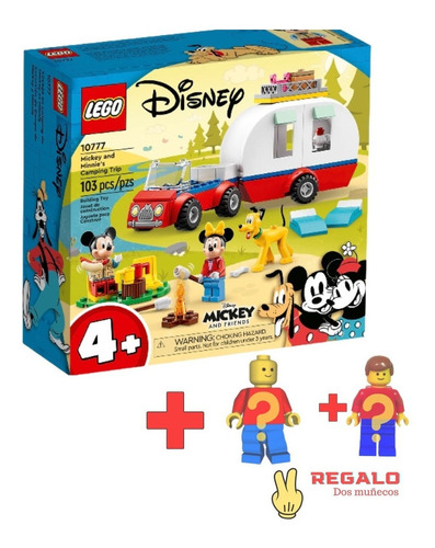 Lego Excursión Campo Mickey Minnie Mouse 10777 Disney