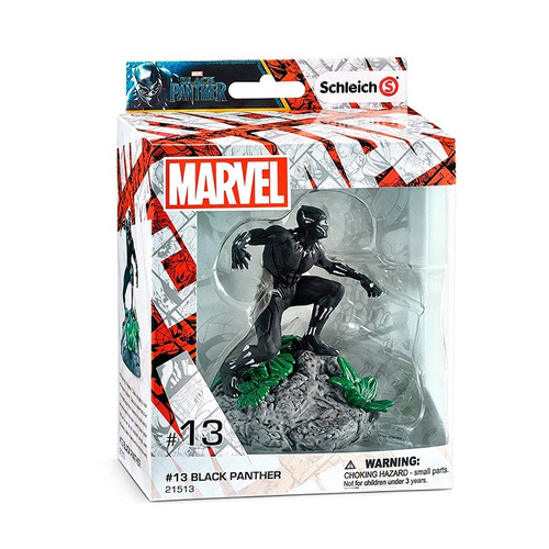 Black Panther Marvel Schleich  No 13 Diorama  10 Cm