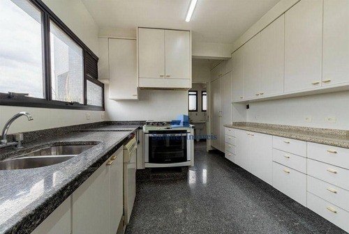 Imagem 12 de 30 de Apartamento Com 4 Dormitórios Para Alugar, 265 M² Por R$ 15.000,00/mês - Moema - São Paulo/sp - Ap4292