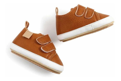 Imagen 4 de 5 de Zapatilla Ergonómica Ecocuero Café