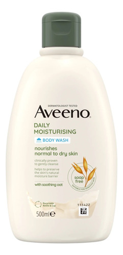 Aveeno Gel Limpiador Corporal Body Wash Hidratante 500 Ml