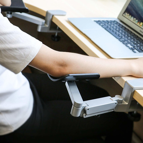 Reposabrazo Ergonomico Aleacion Aluminio Para Computadora