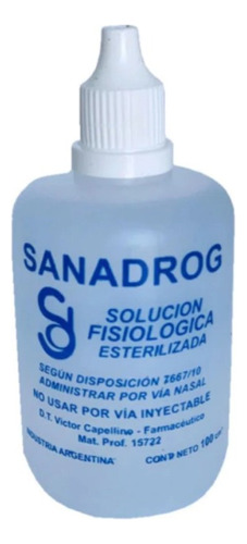 Sanadrog Solución Fisiológica 100 Ml Kit X 6 U