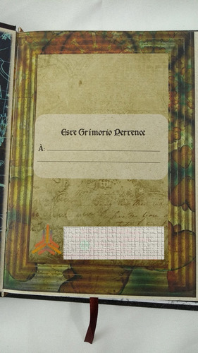 Imagem 7 de 7 de Grimório Zodíaco Capricórnio Artesanal Capa Relevo
