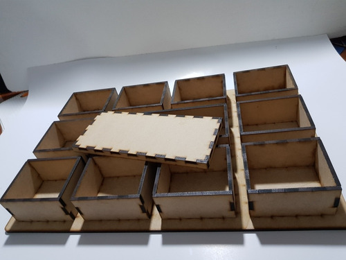 Caja Mackinder. Material Didactico