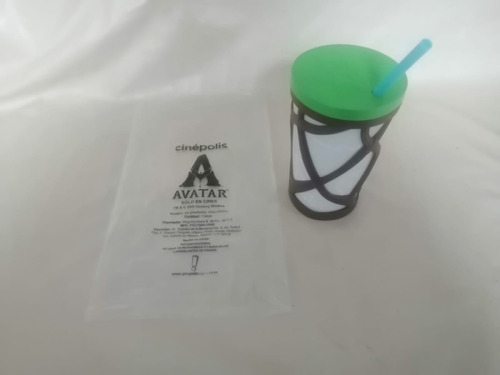 Vaso De Plástico Coleccionable Película Avatar Cinepolis 