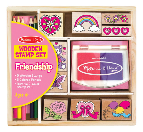 Set De Sellos Melissa Doug Friendship