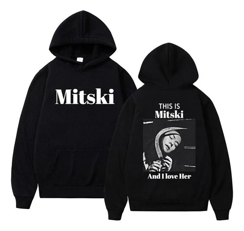 2024 Sudadera Con Capucha Gráfica Esta Es Mitski Y La Quiero