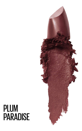 Lipstick Maybelline Color Sensational Cream Finish Plum Para