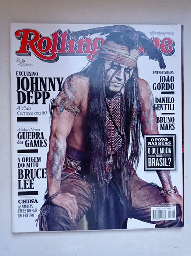 Revista Rolling Stone Nº 82 - 2013 - Jonny Deep / Bruce Lee