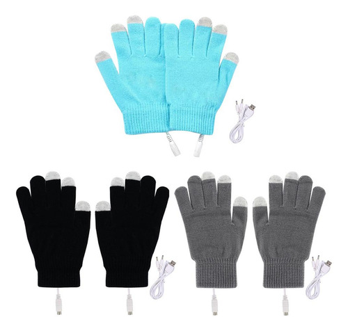 Guantes De Calefacción Eléctrica Usb, Cómodos Guantes Térmic