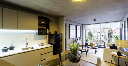 Departamento En Venta De 3 Dorm. En Providencia