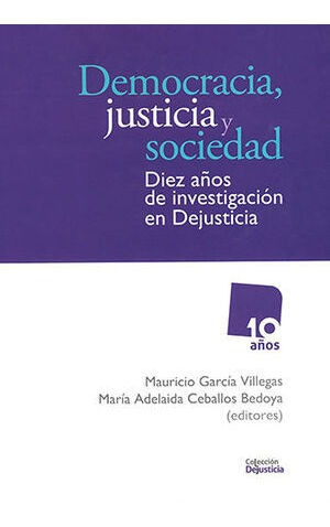 Libro Democracia Justicia Y Sociedad Original